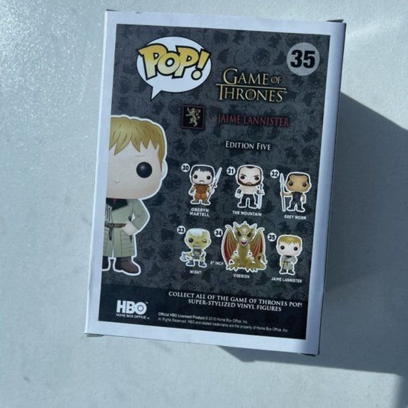 New Funko POP! Game of Thrones JAIME LANNISTER #35 - Picture 3 of 6